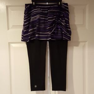 Athleta skirted capri